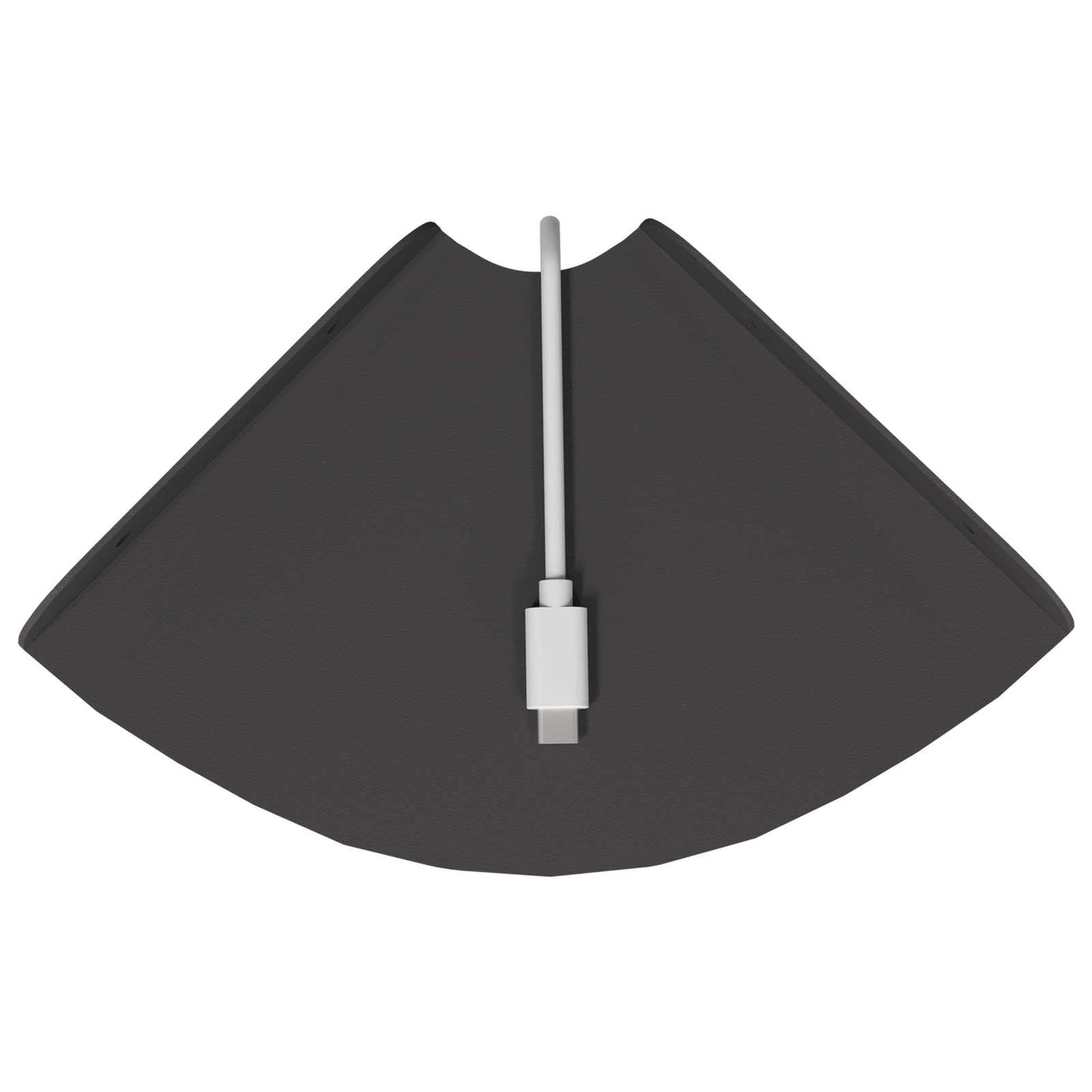 Floating Shelf with Shelf 4 pcs Black 15 x 15 x 2 cm