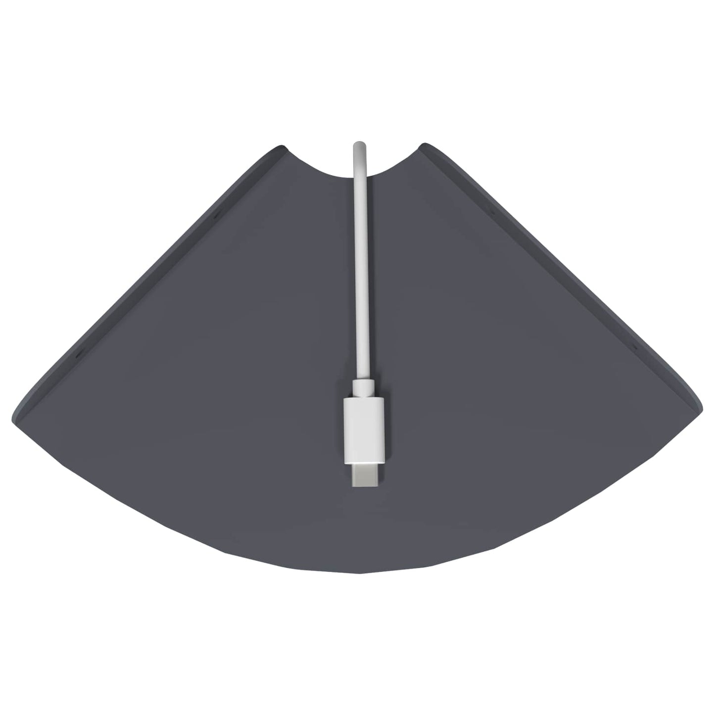 Floating Shelf with Shelf 4 pcs Anthracite 15 x 15 x 2 cm