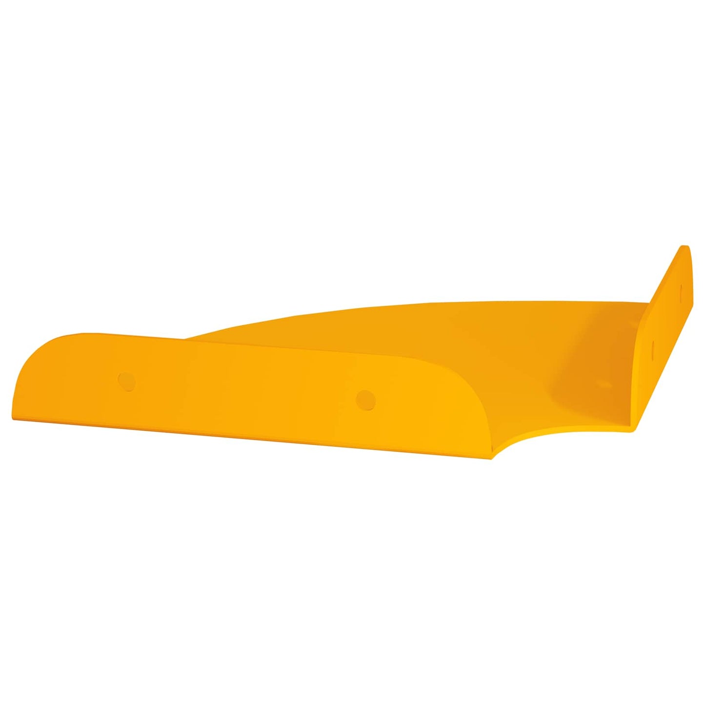 Floating Shelf with Shelf 2 pcs Mustard Yellow 15 x 15 x 2 cm
