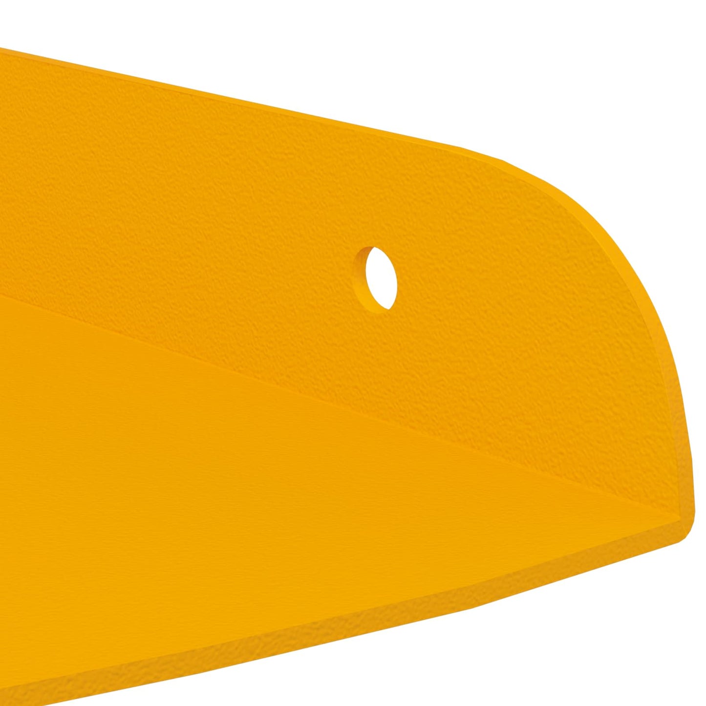 Floating Shelf with Shelf 4 pcs Mustard Yellow 15 x 15 x 2 cm