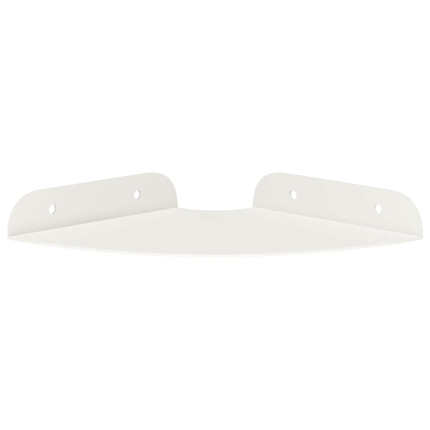 Floating Shelf with Shelf 4 pcs White 15 x 15 x 2 cm
