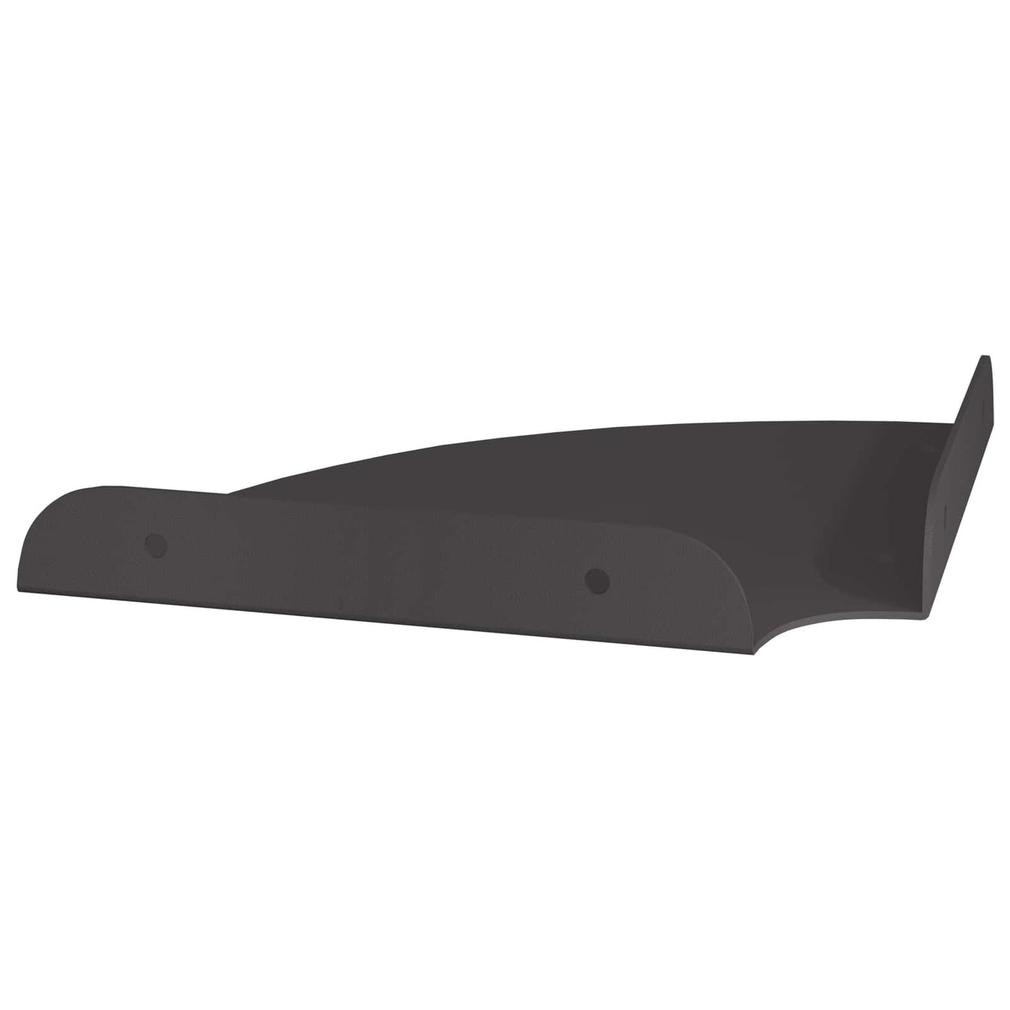 Floating Shelf with Shelf 4 pcs Black 18 x 18 x 2 cm