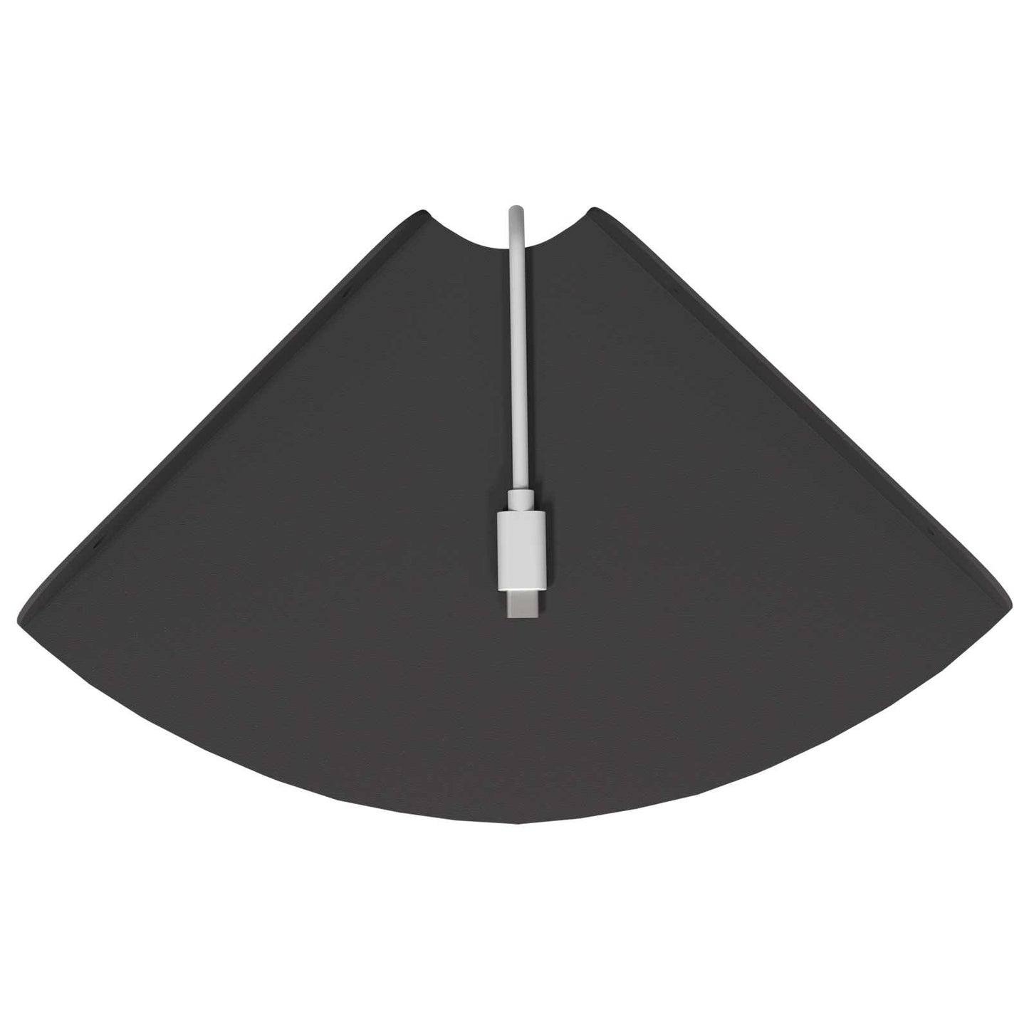Floating Shelf with Shelf 4 pcs Black 18 x 18 x 2 cm
