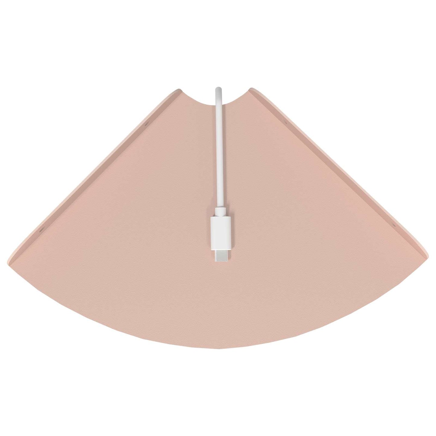 Floating Shelf with Shelf 2 pcs Pink 18 x 18 x 2 cm