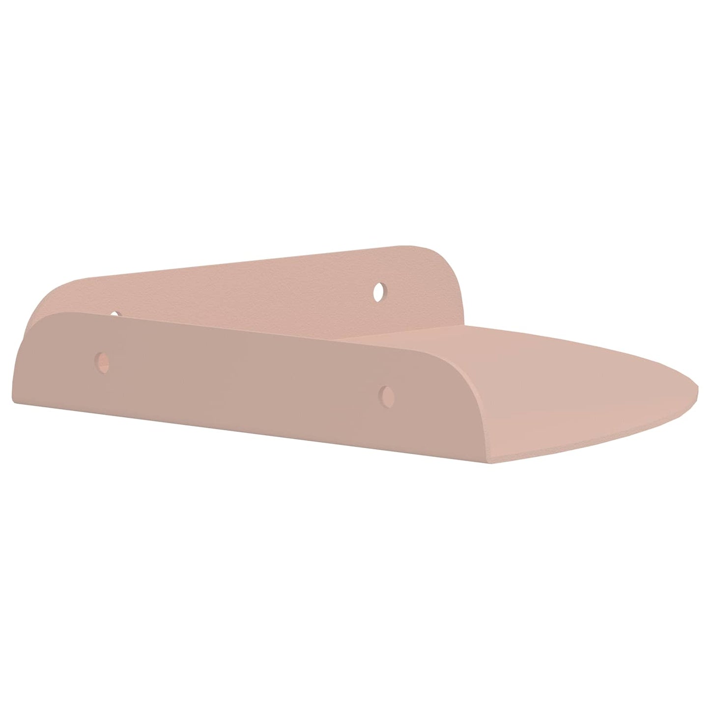 Floating Shelf with Shelf 2 pcs Pink 18 x 18 x 2 cm