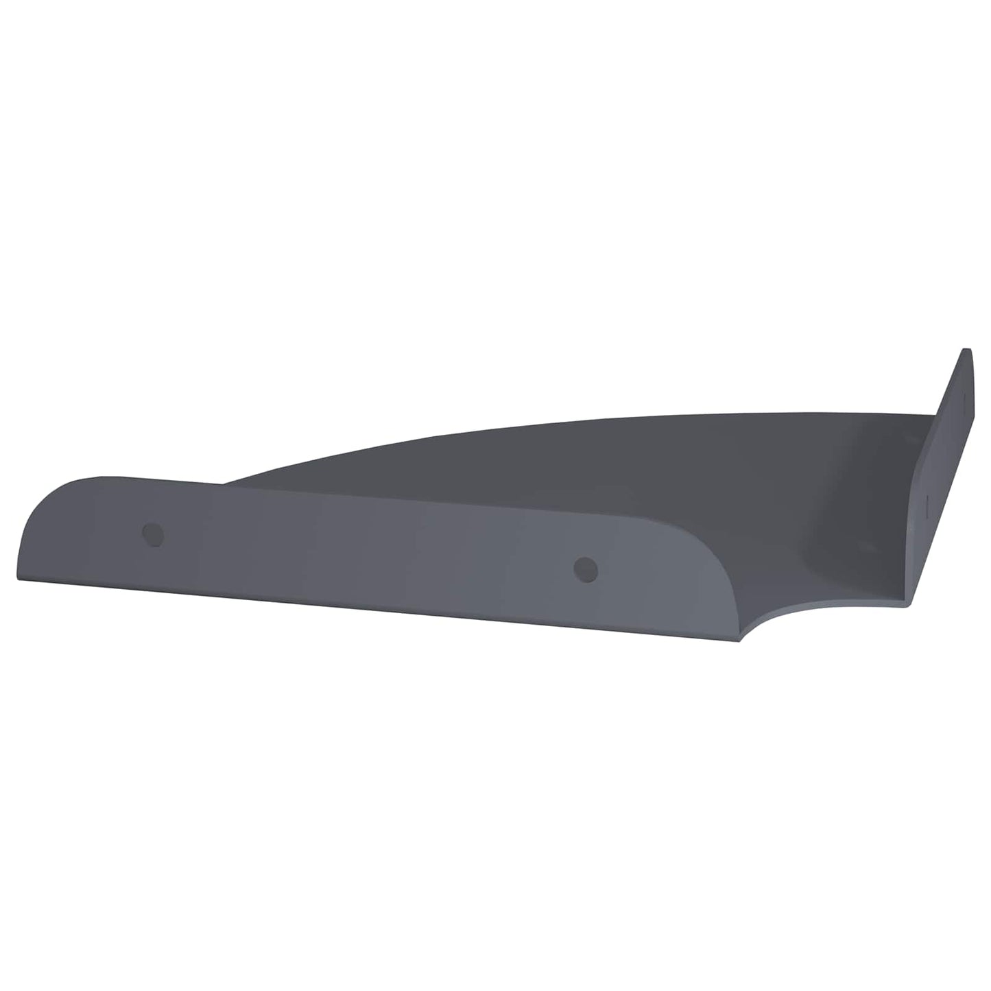 Floating Shelf with Shelf 2 pcs Anthracite 18 x 18 x 2 cm