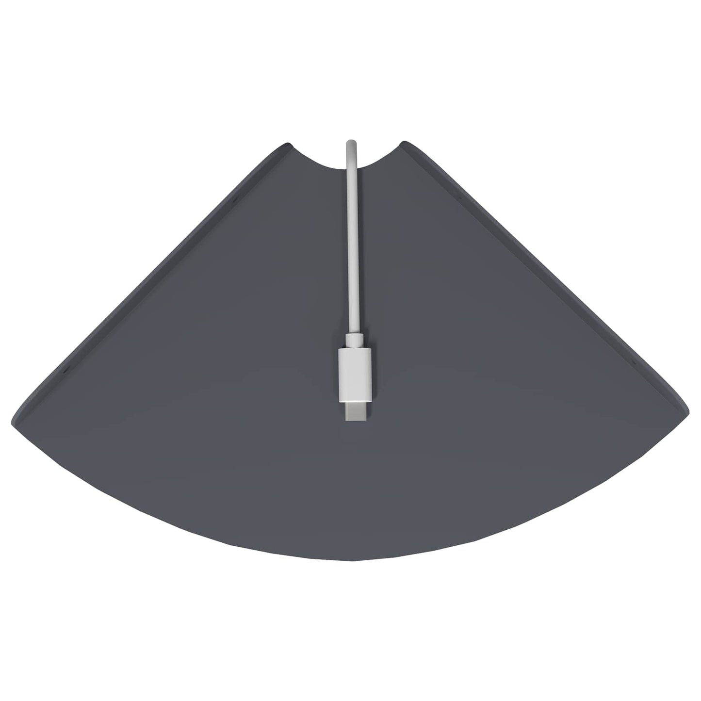 Floating Shelf with Shelf 2 pcs Anthracite 18 x 18 x 2 cm
