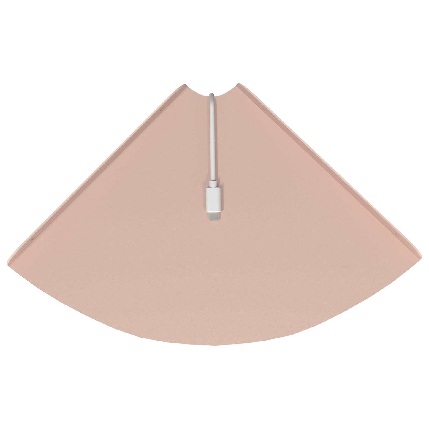 Floating Shelf with Shelf 4 pcs Pink 24 x 24 x 2 cm