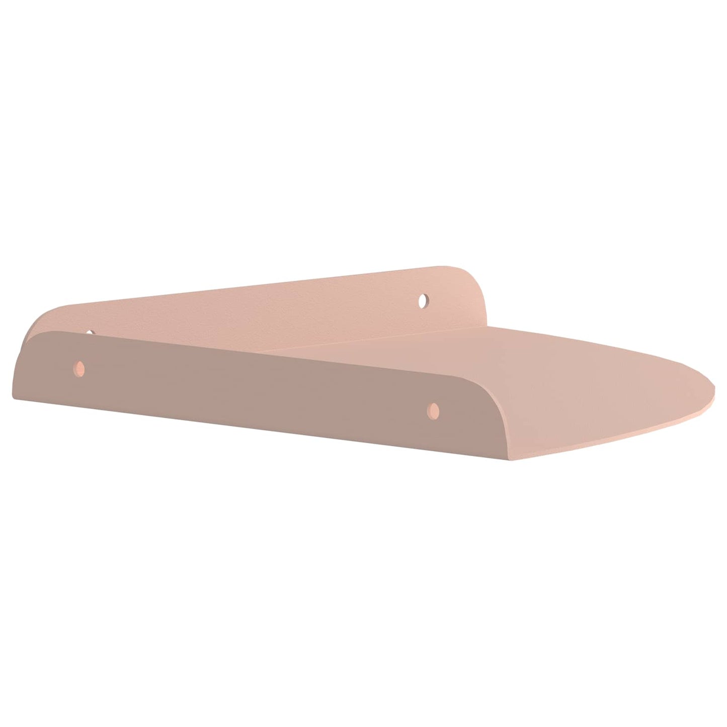 Floating Shelf with Shelf 4 pcs Pink 24 x 24 x 2 cm
