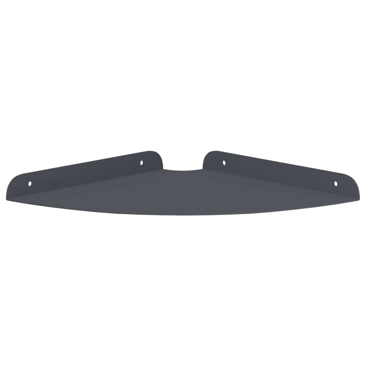 Floating Shelf with Shelf 2 pcs Anthracite 24 x 24 x 2 cm
