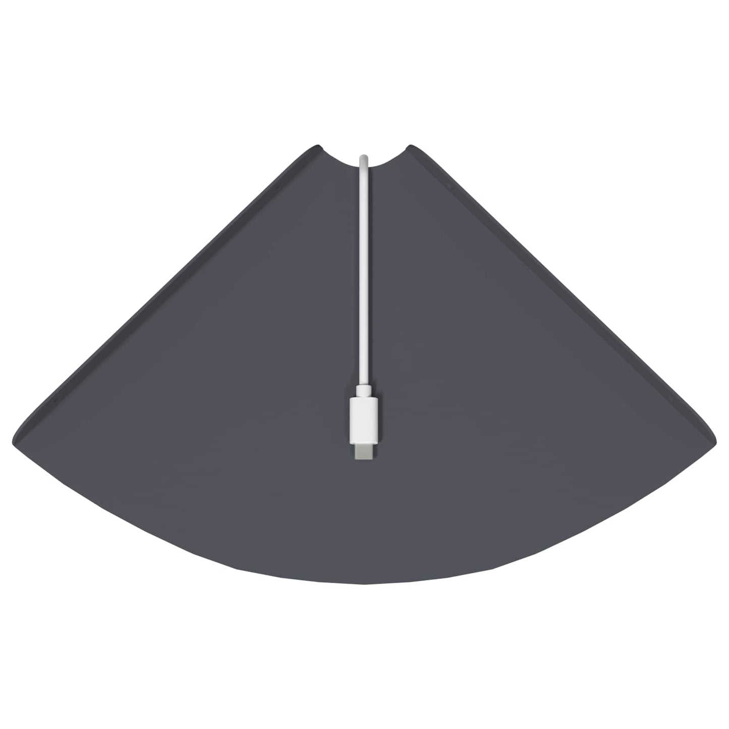 Floating Shelf with Shelf 2 pcs Anthracite 24 x 24 x 2 cm
