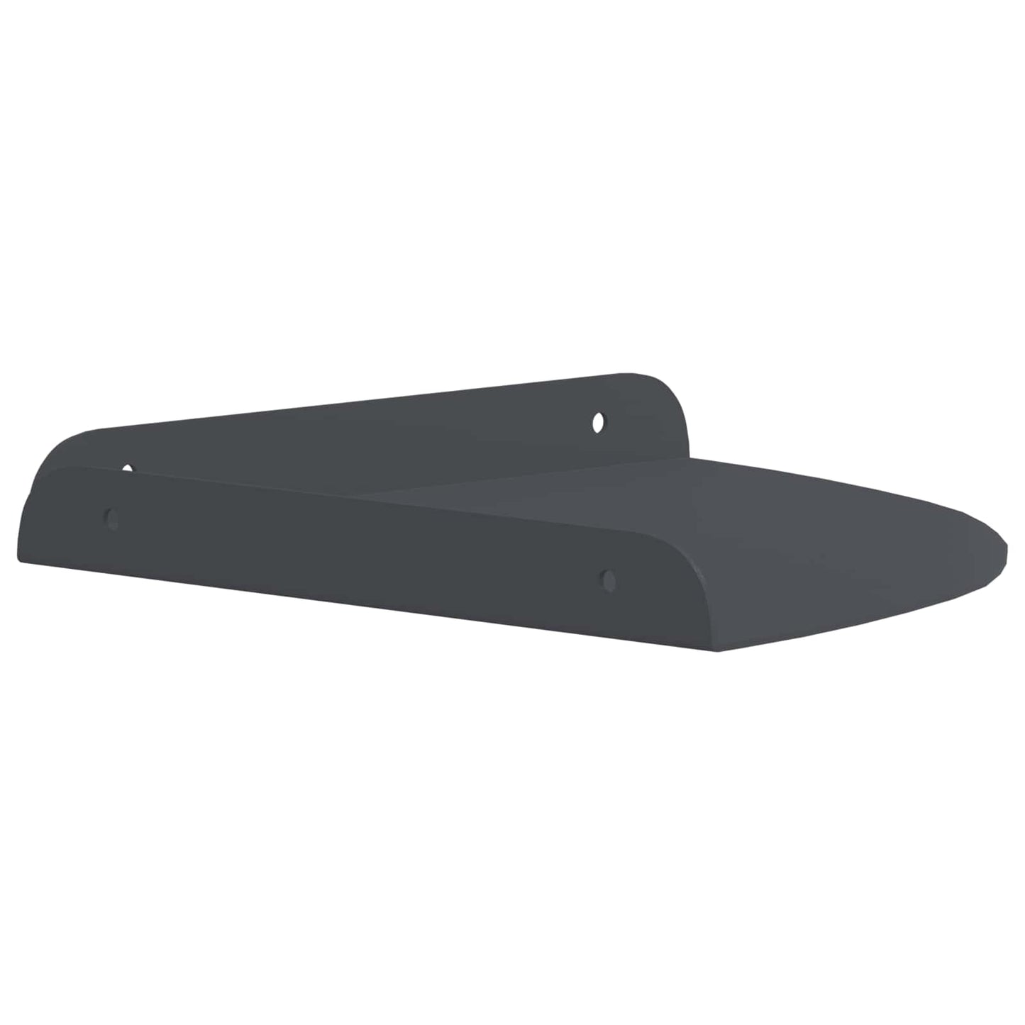 Floating Shelf with Shelf 4 pcs Anthracite 24 x 24 x 2.3 cm