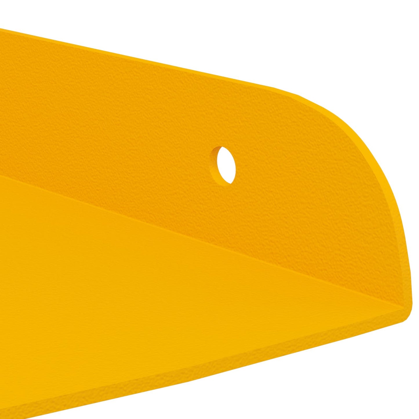 Floating Shelf with Shelf 2 pcs Mustard Yellow 24 x 24 x 2 cm
