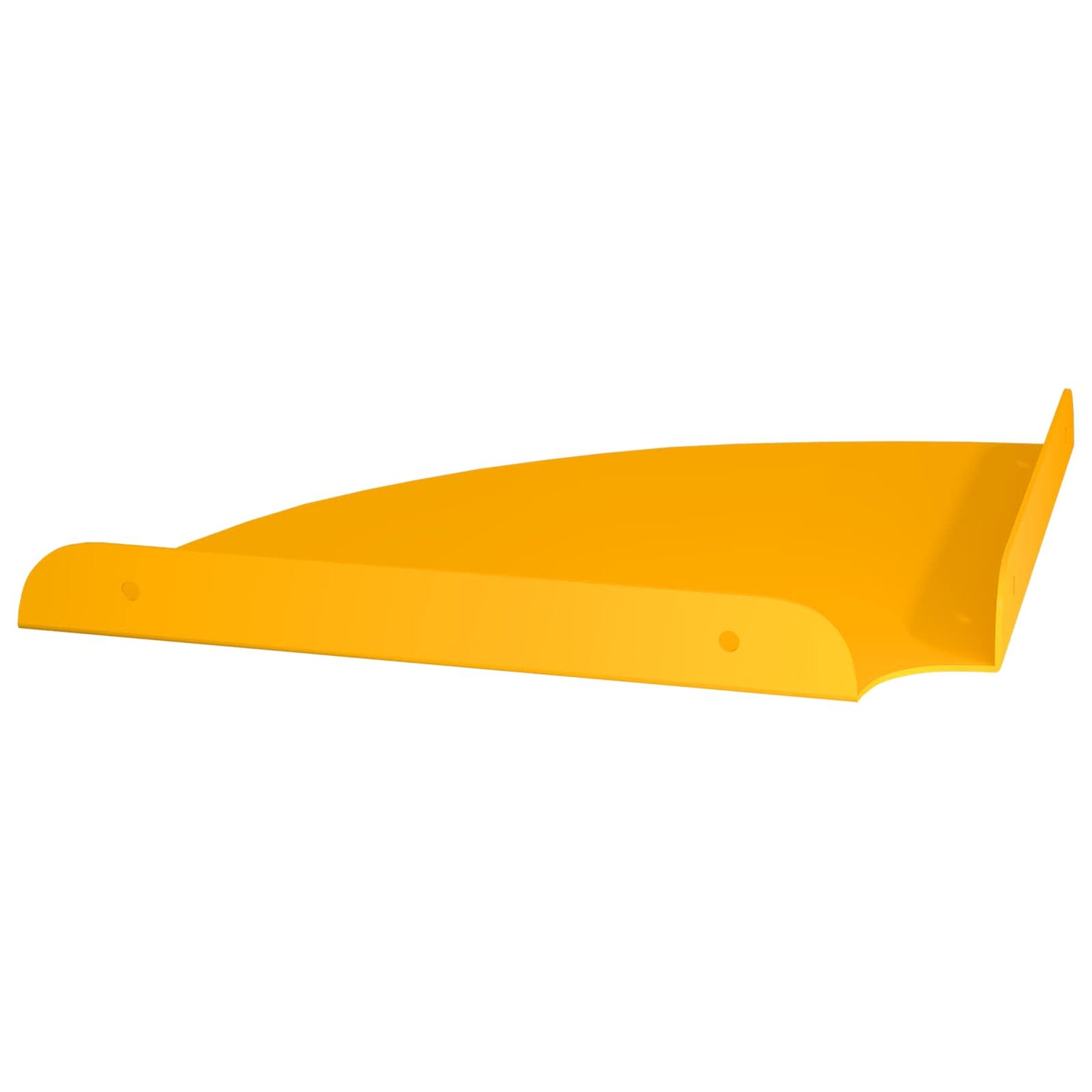Floating Shelf with Shelf 2 pcs Mustard Yellow 24 x 24 x 2 cm