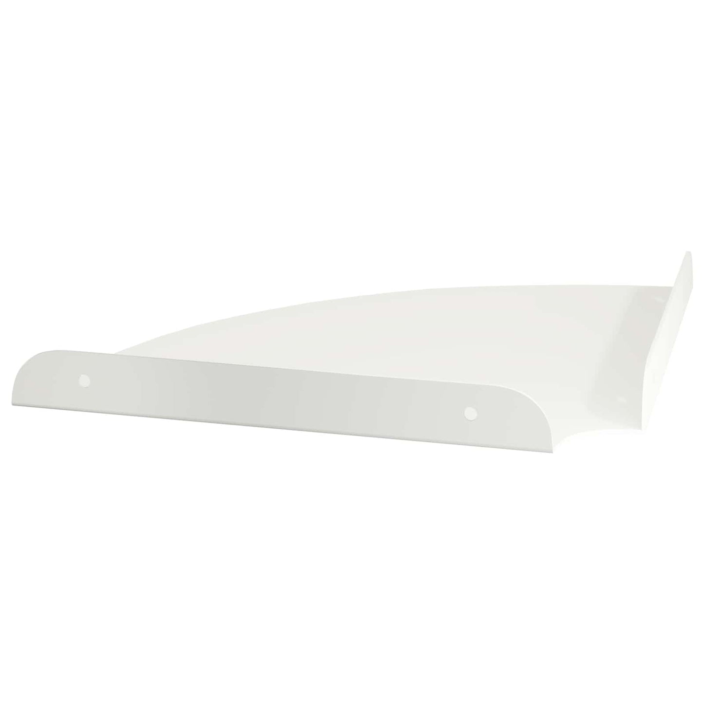 Floating Shelf with Shelf 4 pcs White 24 x 24 x 2 cm