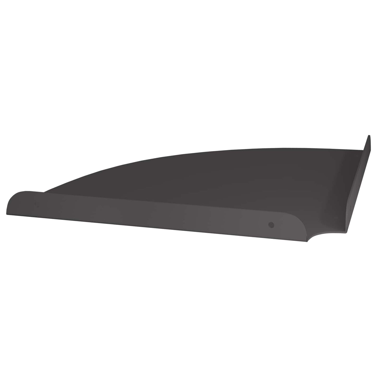 Floating Shelf with Shelf 4 pcs Black 30 x 30 x 2 cm