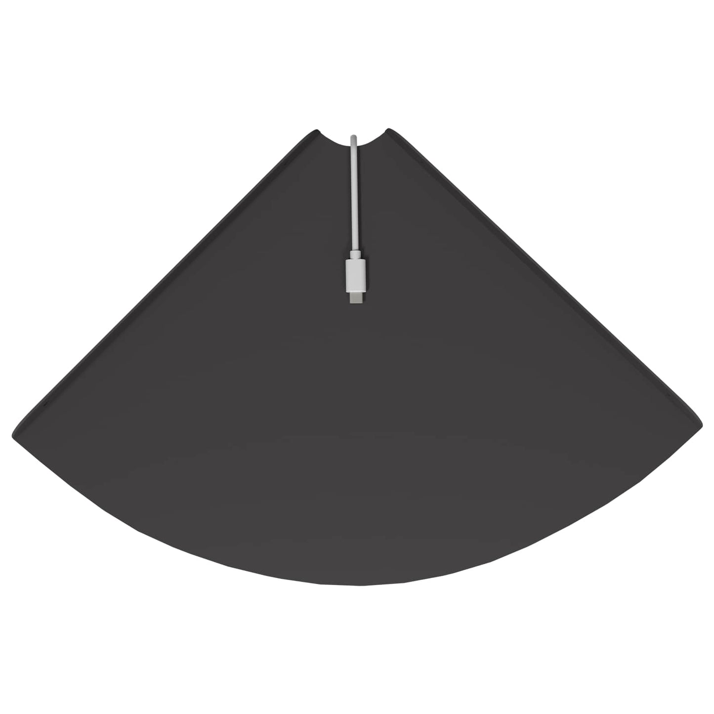 Floating Shelf with Shelf 4 pcs Black 30 x 30 x 2 cm
