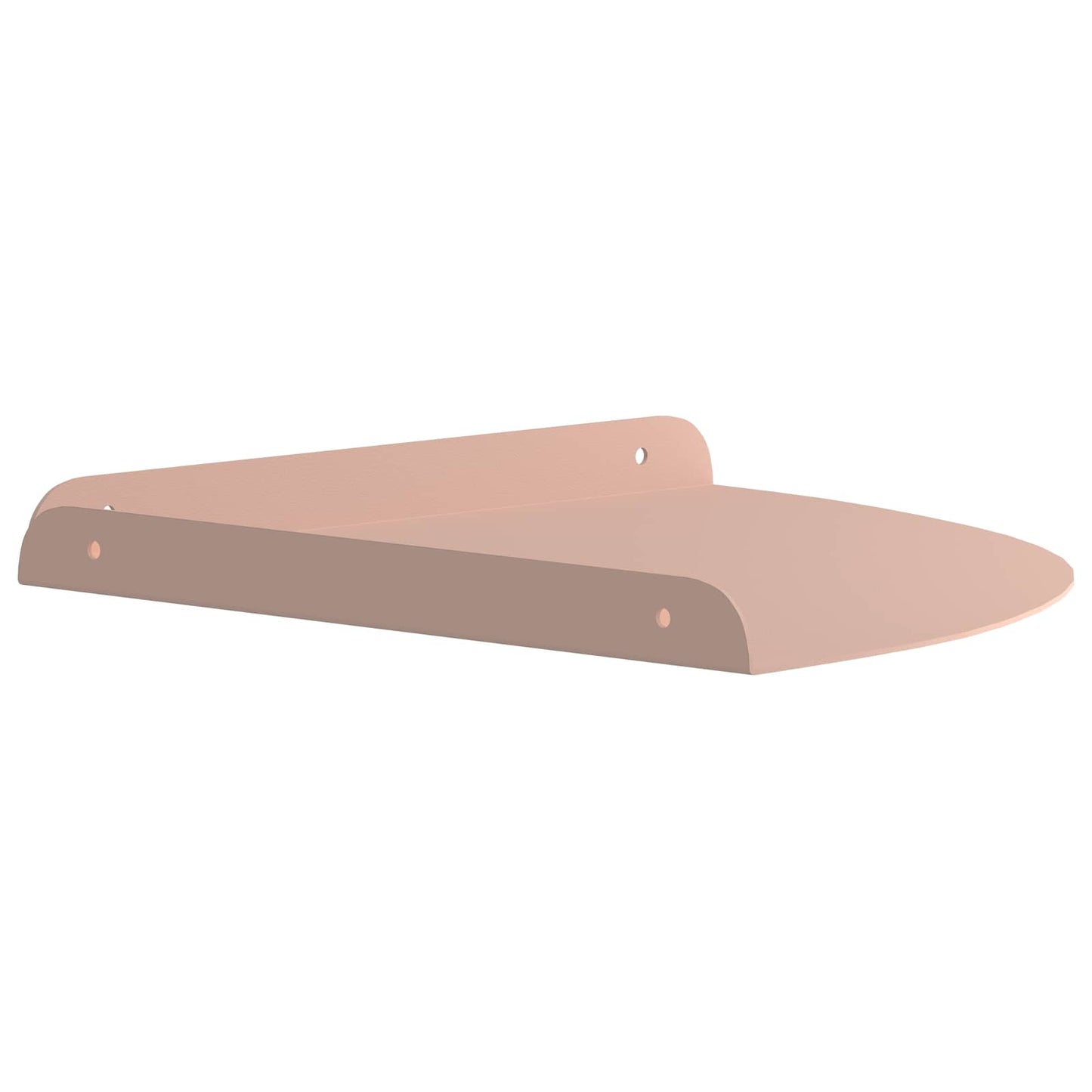 Floating Shelf with Shelf 4 pcs Pink 30 x 30 x 2 cm