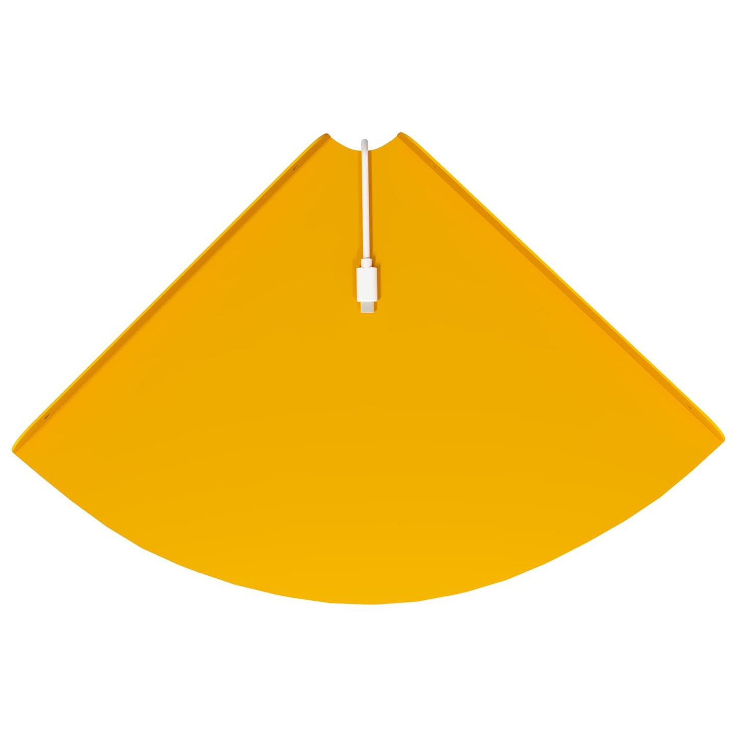 Floating Shelf with Shelf 2 pcs Mustard Yellow 30 x 30 x 2 cm