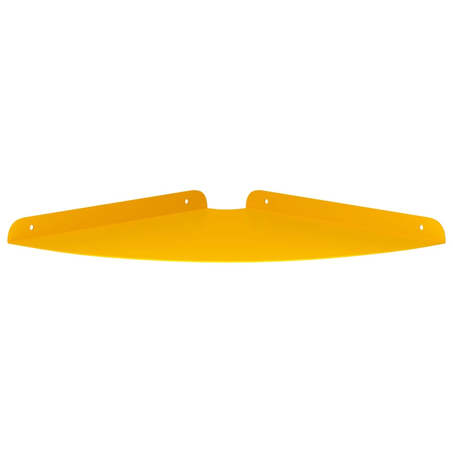 Floating Shelf with Shelf 4 pcs Mustard Yellow 30 x 30 x 2 cm