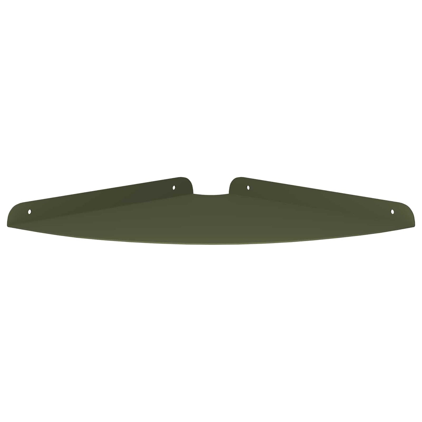 Floating Shelf with Shelf 2 pcs Olive Green 30 x 30 x 2 cm