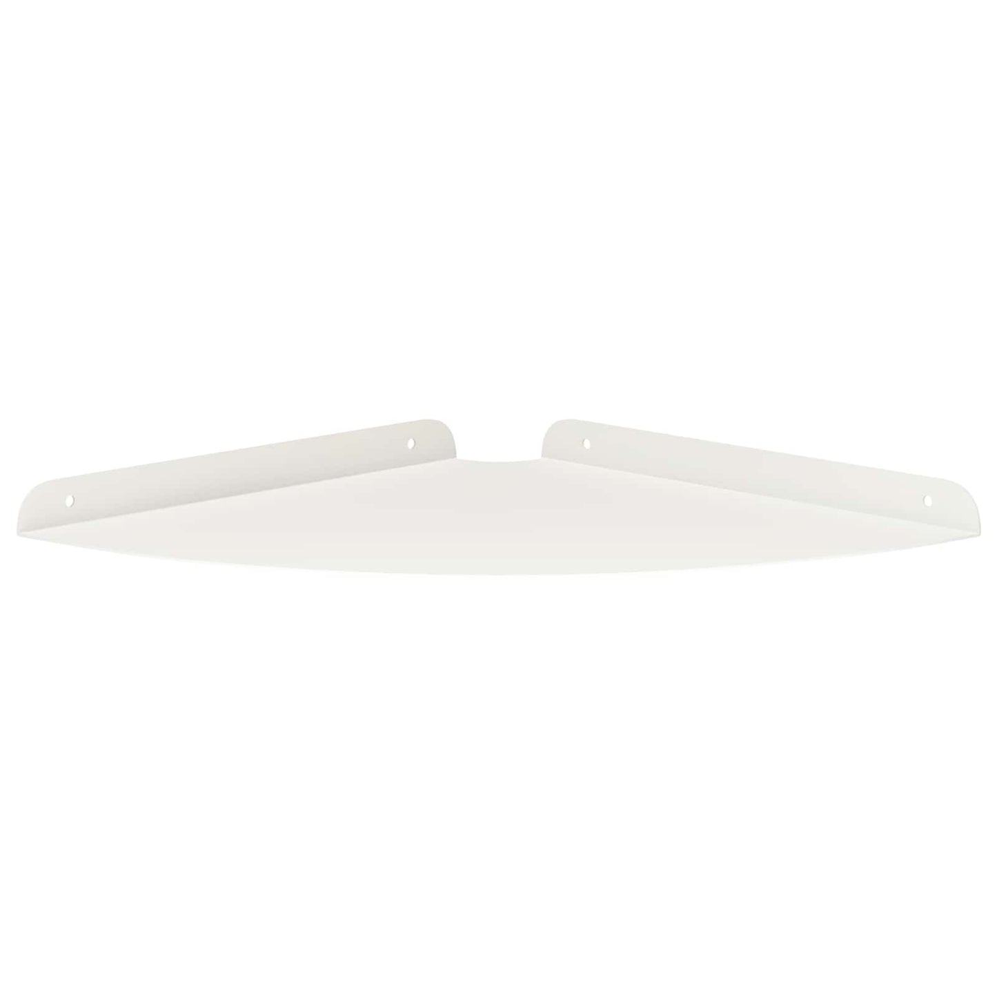 Floating Shelf with Shelf 4 pcs White 30 x 30 x 2 cm