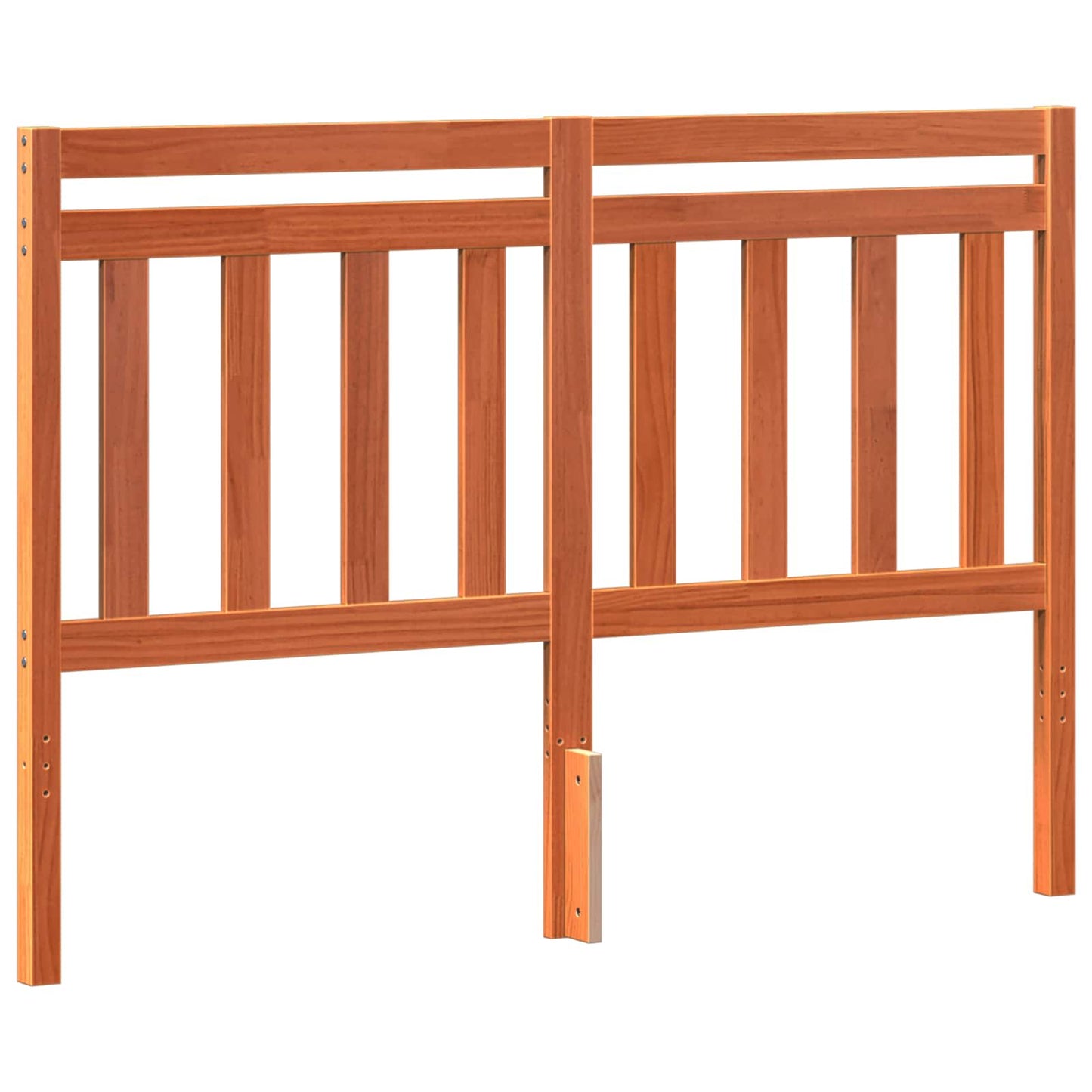 Headboard with Headboard Wax Brown 165.5 x 100 cm