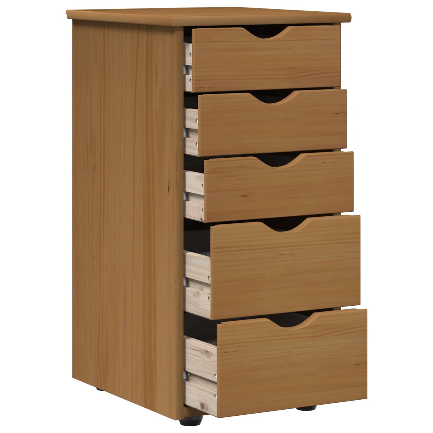 Cabinet Honey Brown 34 x 39 x 61.5 cm Solid Pine Wood