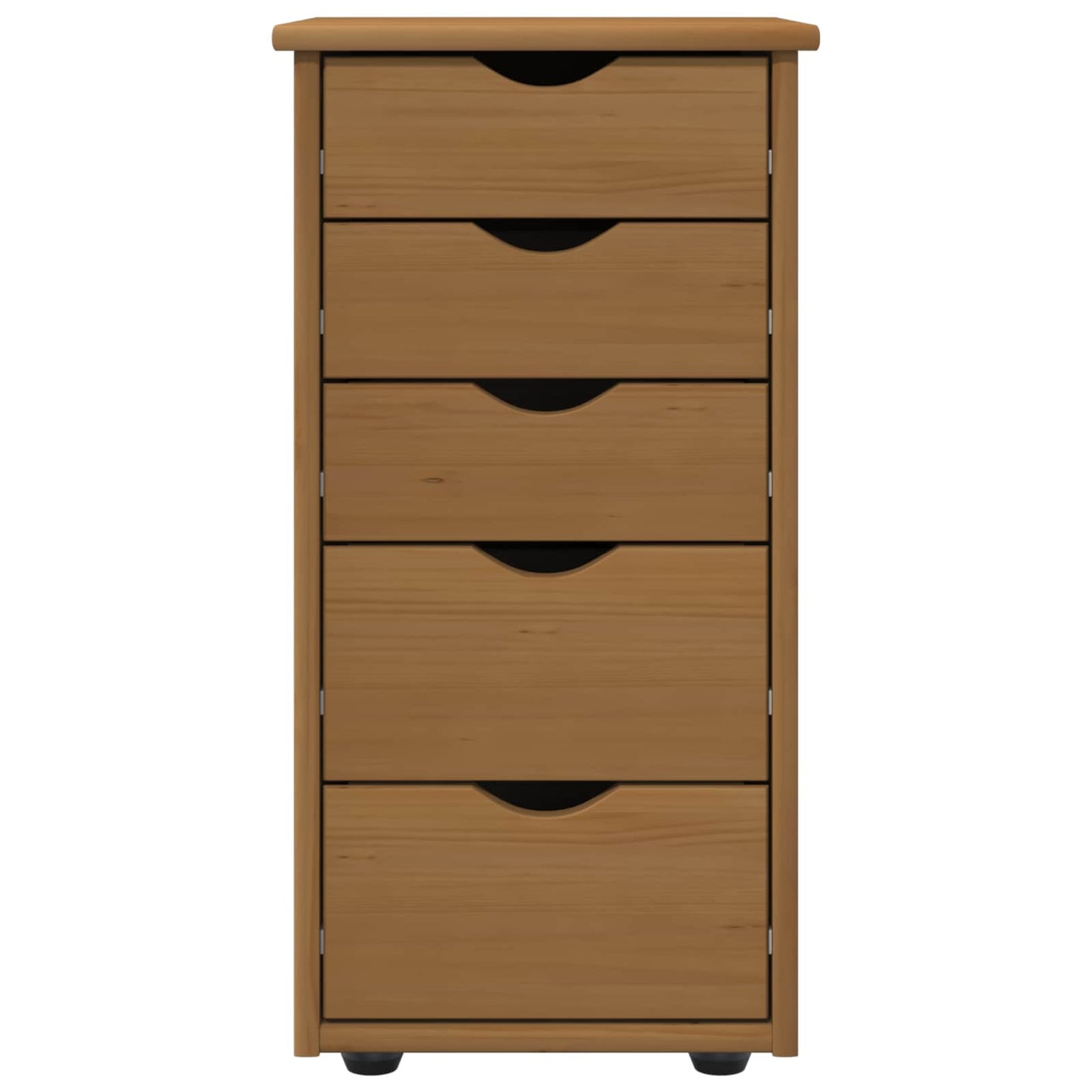 Cabinet Honey Brown 34 x 39 x 61.5 cm Solid Pine Wood