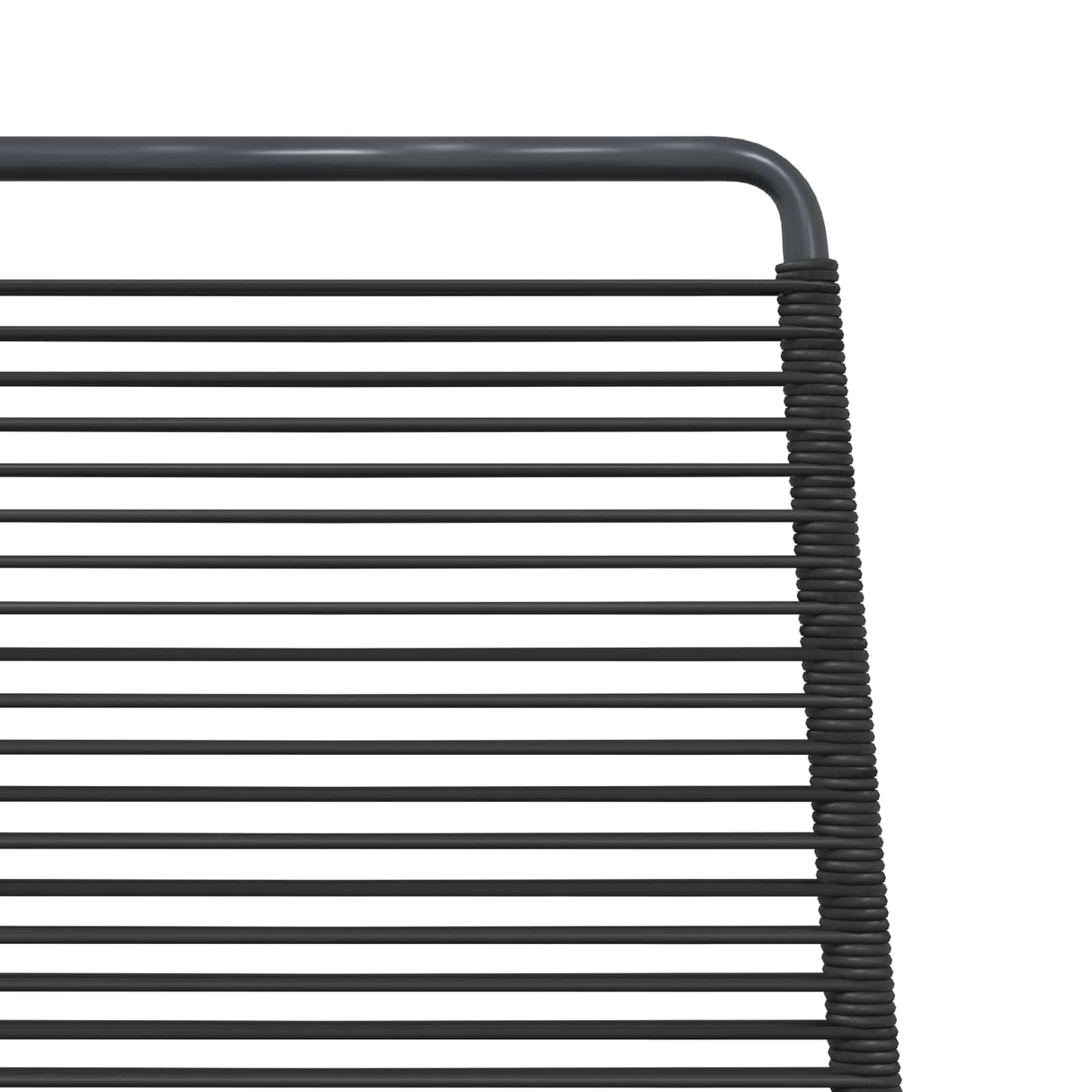Garden Chairs 2 pcs Black 48 x 55 x 89.5 cm Rattan