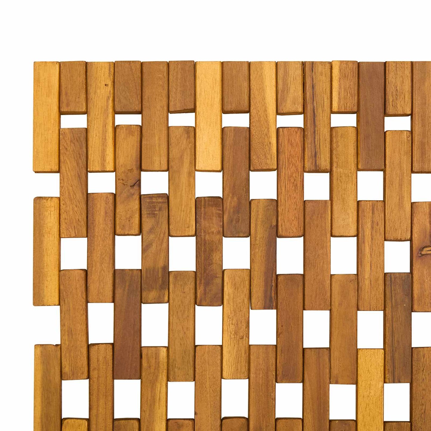 Bath Mats Natural 85 x 120 cm Solid Acacia Wood
