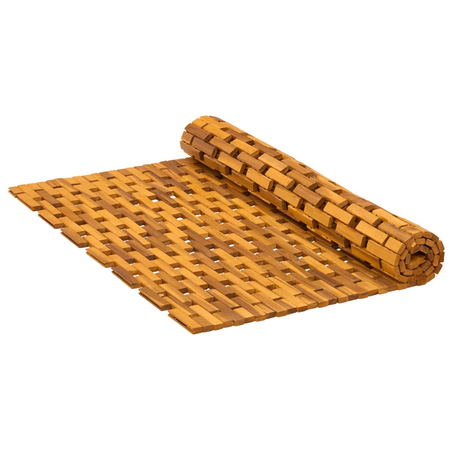 Bath Mats Natural 85 x 120 cm Solid Acacia Wood