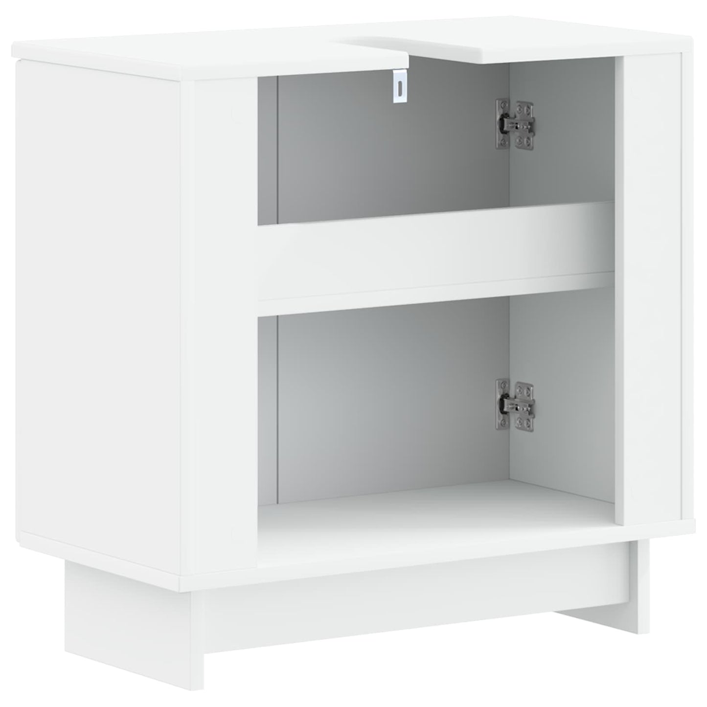 Bathroom Sink Cabinet UTRECHT White 59.5 x 31.5x 59 cm