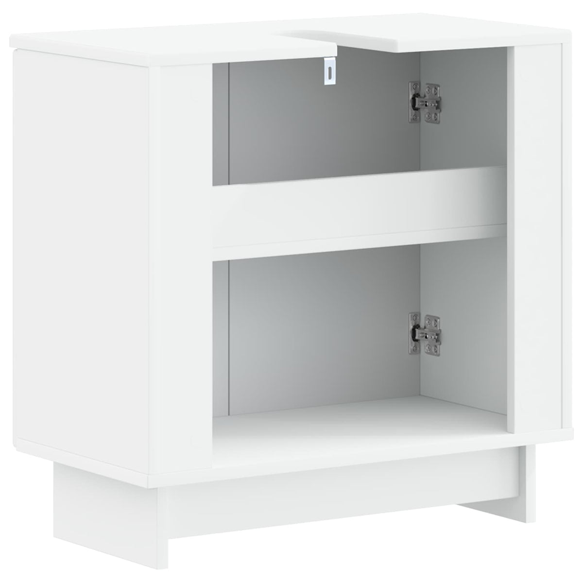Bathroom Sink Cabinet UTRECHT White 59.5 x 31.5x 59 cm