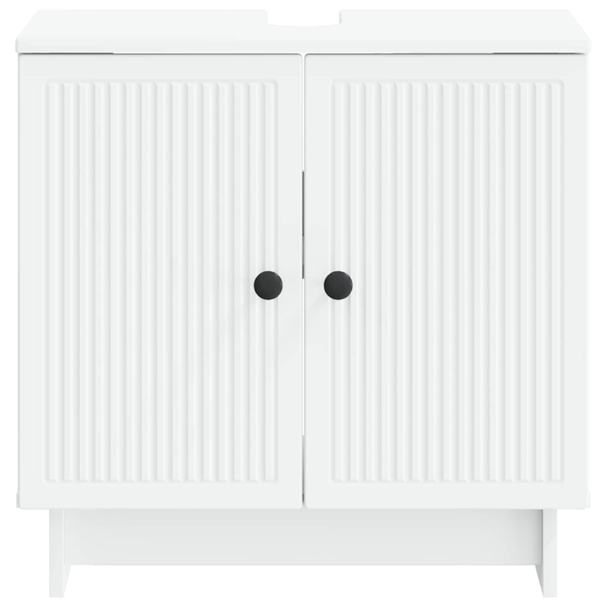 Bathroom Sink Cabinet UTRECHT White 59.5 x 31.5x 59 cm