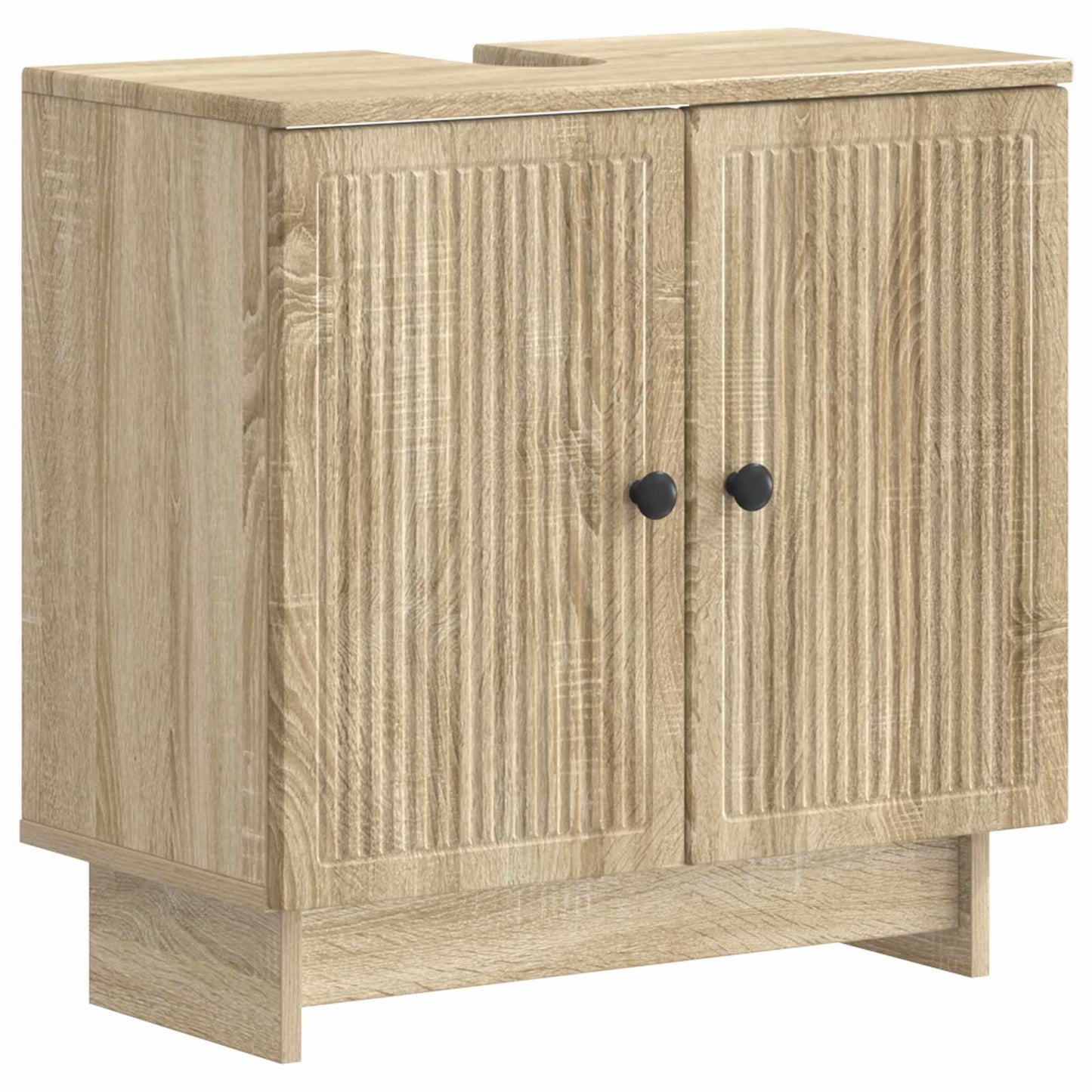 Bathroom Sink Cabinet EDE Sonoma Oak 59.5 x 31.5x 59 cm