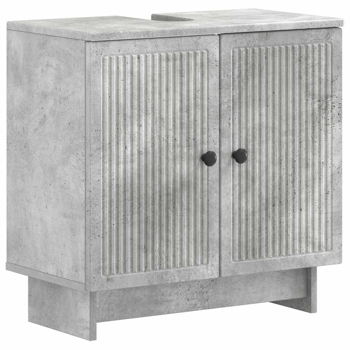 Bathroom Sink Cabinet EDE Concrete Grey 59.5 x 31.5x 59 cm