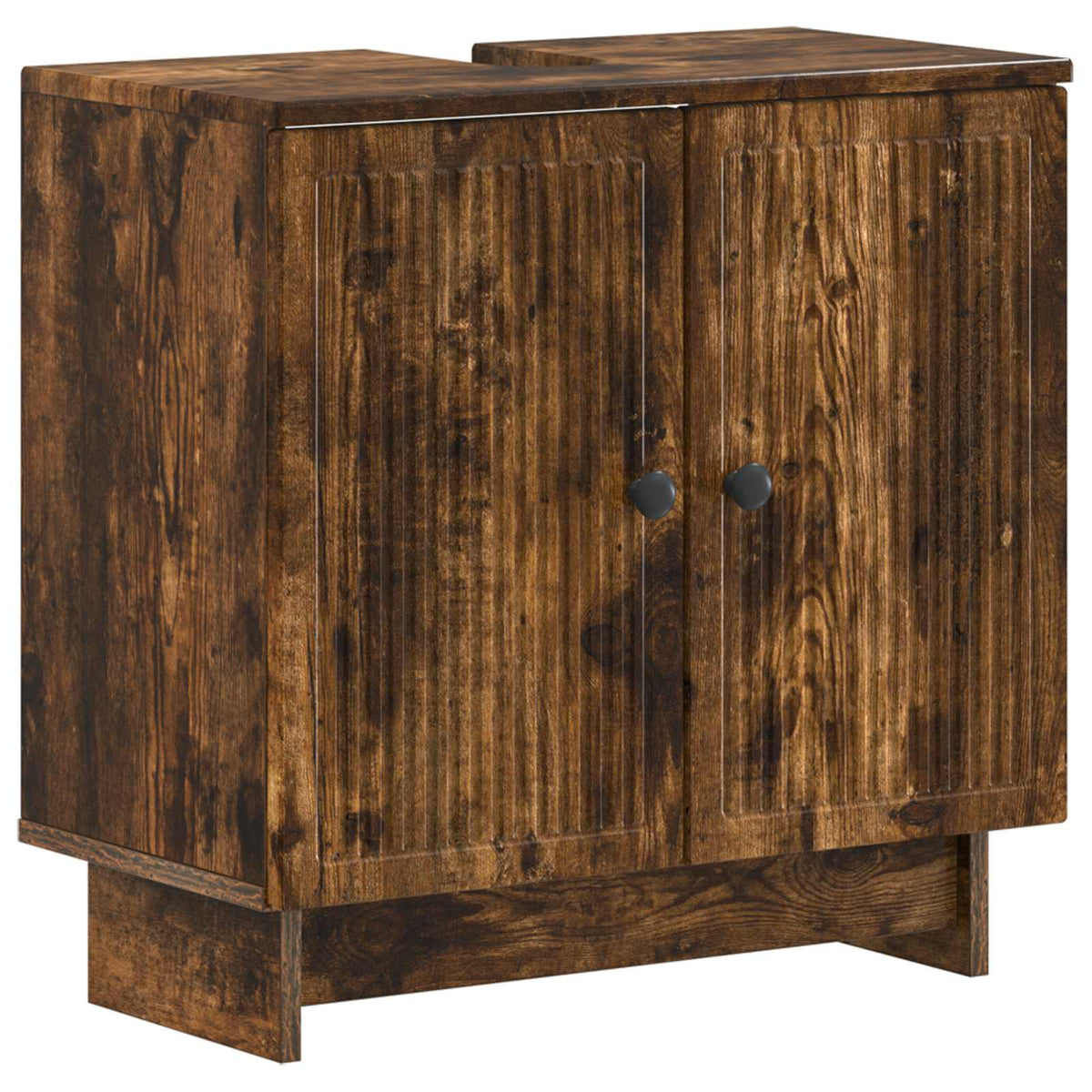 Bathroom Sink Cabinet EDE Smoked Oak 59.5 x 31.5x 59 cm