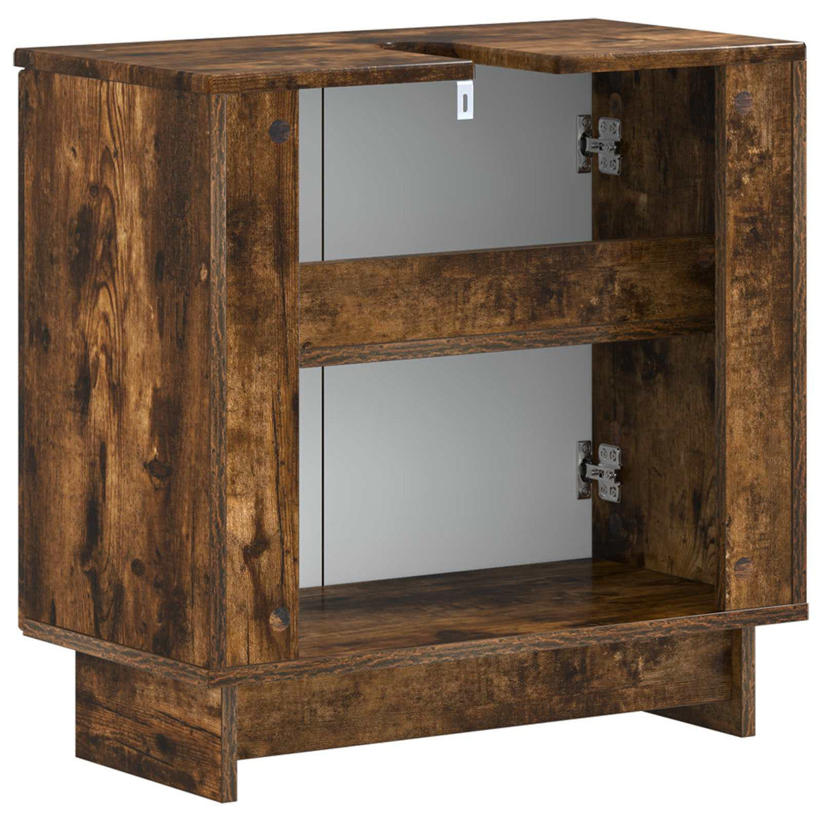 Bathroom Sink Cabinet EDE Smoked Oak 59.5 x 31.5x 59 cm