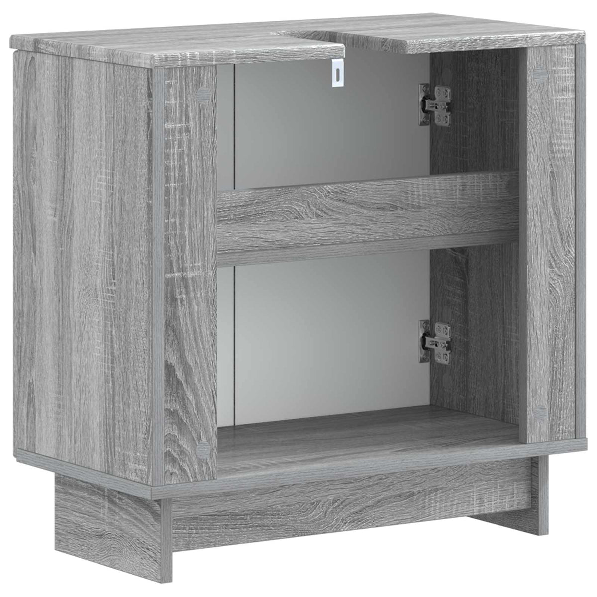 Bathroom Sink Cabinet EDE Grey Sonoma 59.5 x 31.5x 59 cm