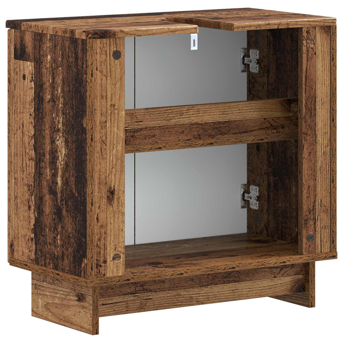 Bathroom Sink Cabinet EDE Old Wood 59.5 x 31.5x 59 cm