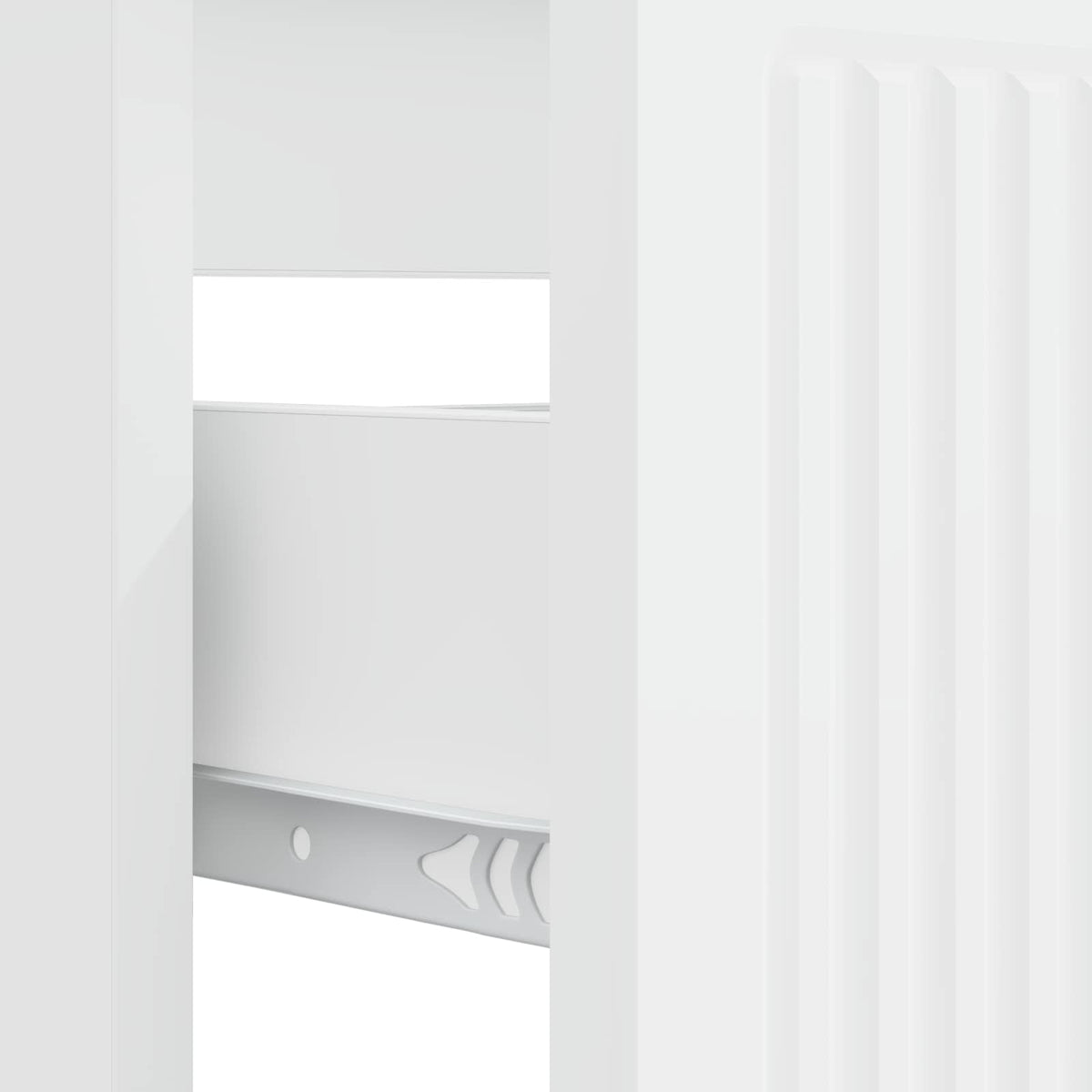 Bathroom Sink Cabinet EDE White 82 x 41x 59 cm Engineered Wood