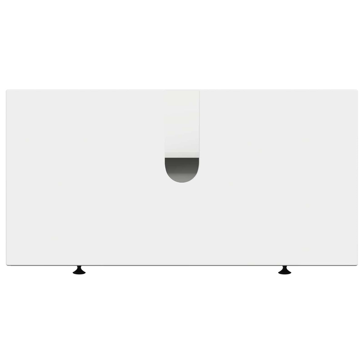 Bathroom Sink Cabinet EDE White 82 x 41x 59 cm Engineered Wood