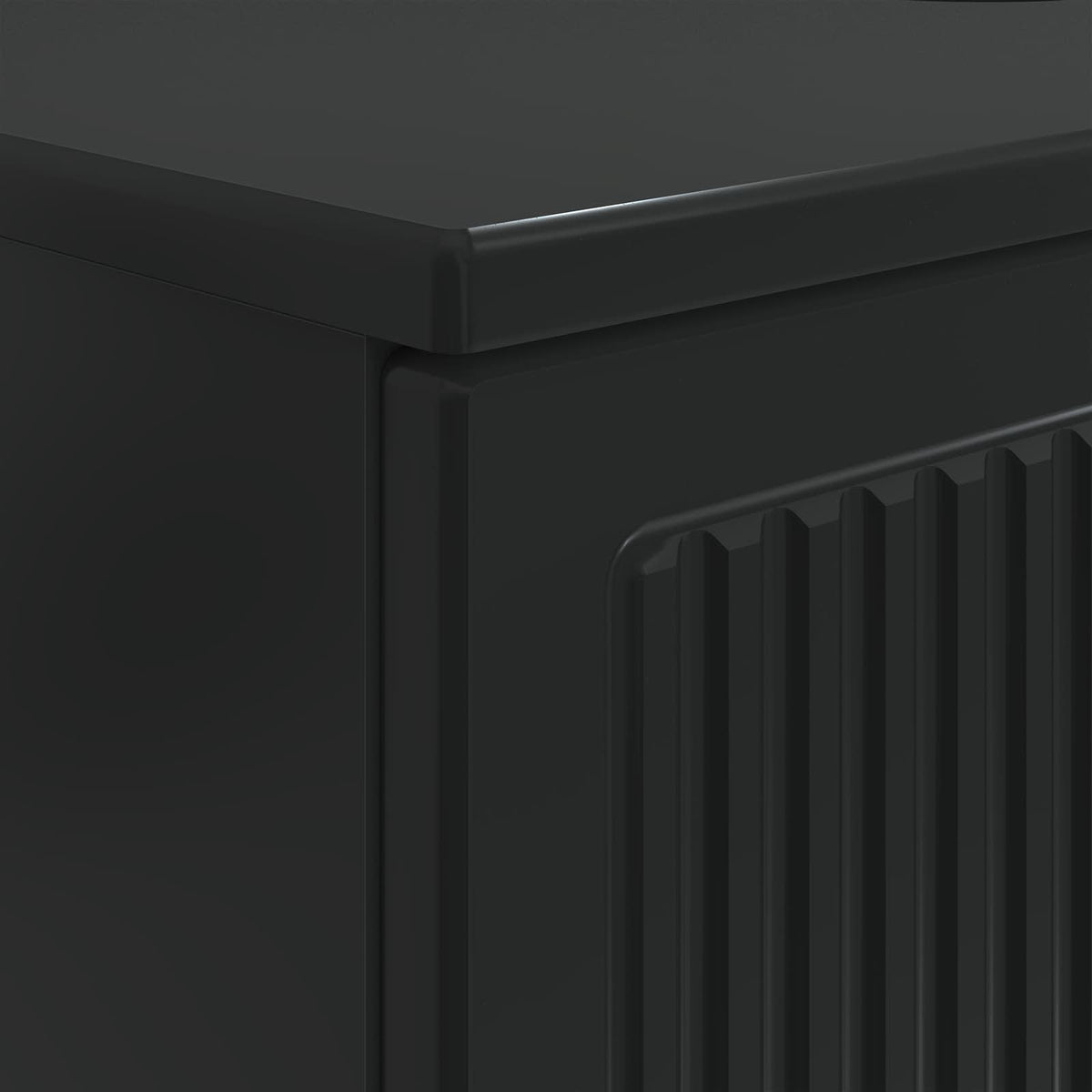 Bathroom Sink Cabinet EDE Black 82 x 41x 59 cm Engineered Wood