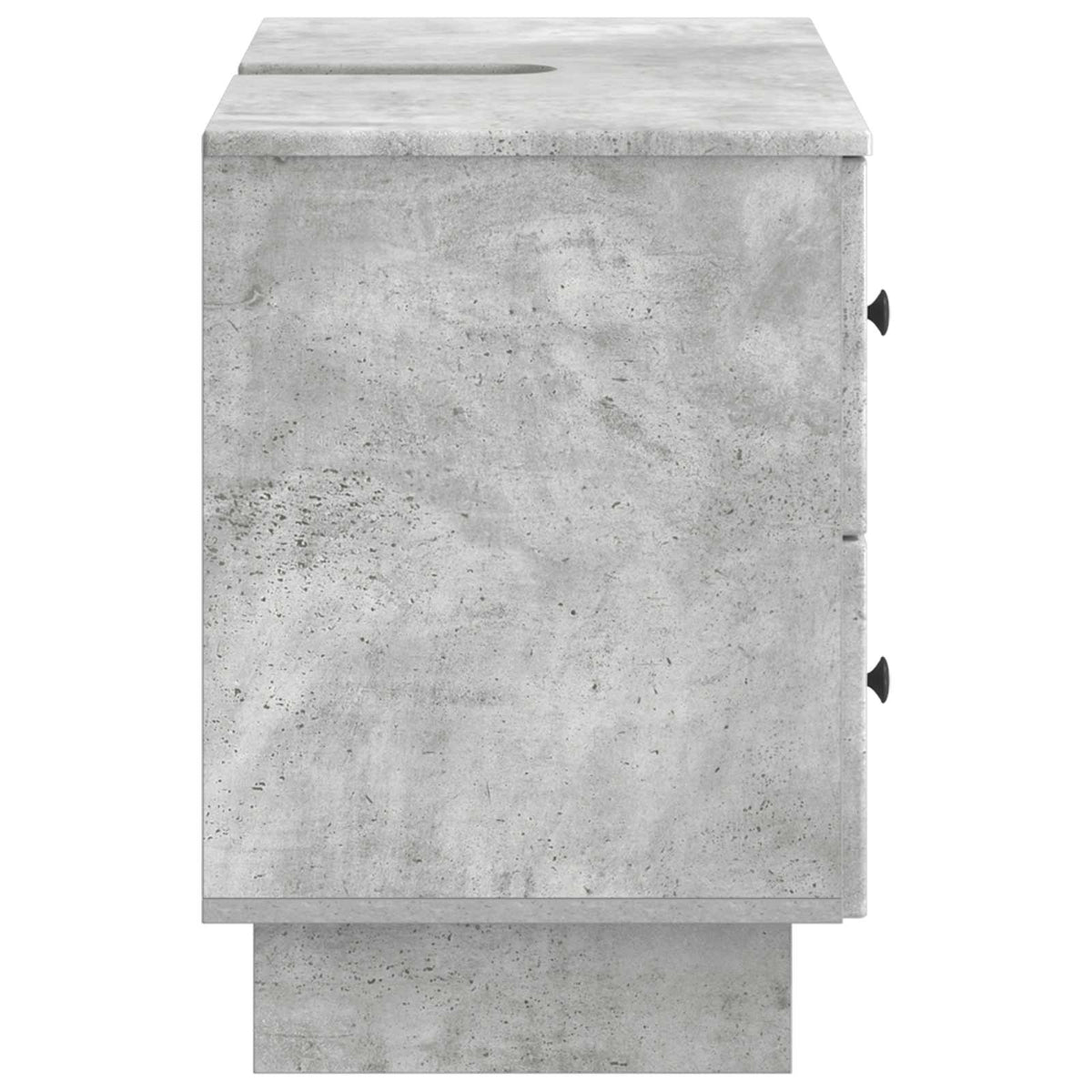 Bathroom Sink Cabinet EDE Concrete Grey 82 x 41x 59 cm