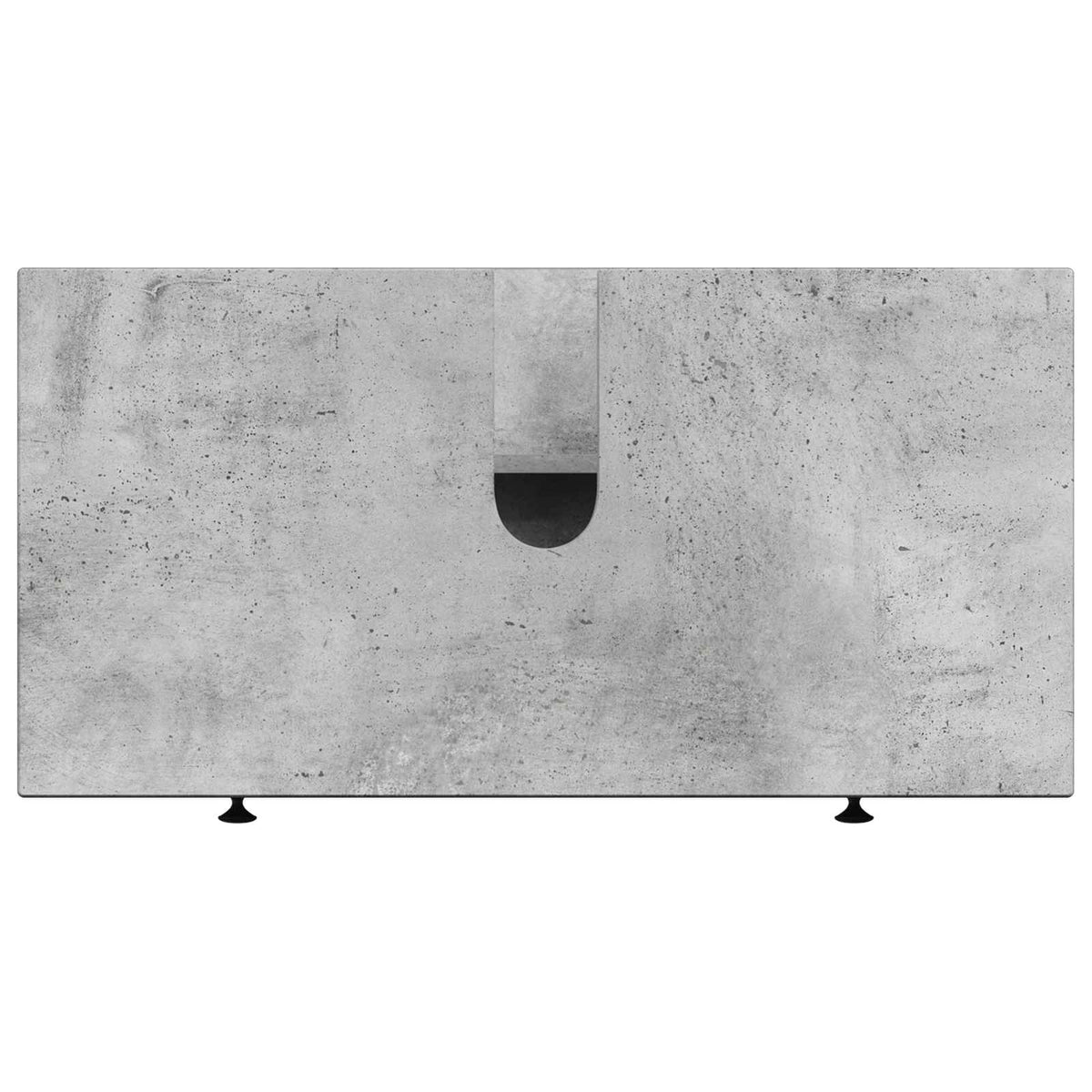 Bathroom Sink Cabinet EDE Concrete Grey 82 x 41x 59 cm