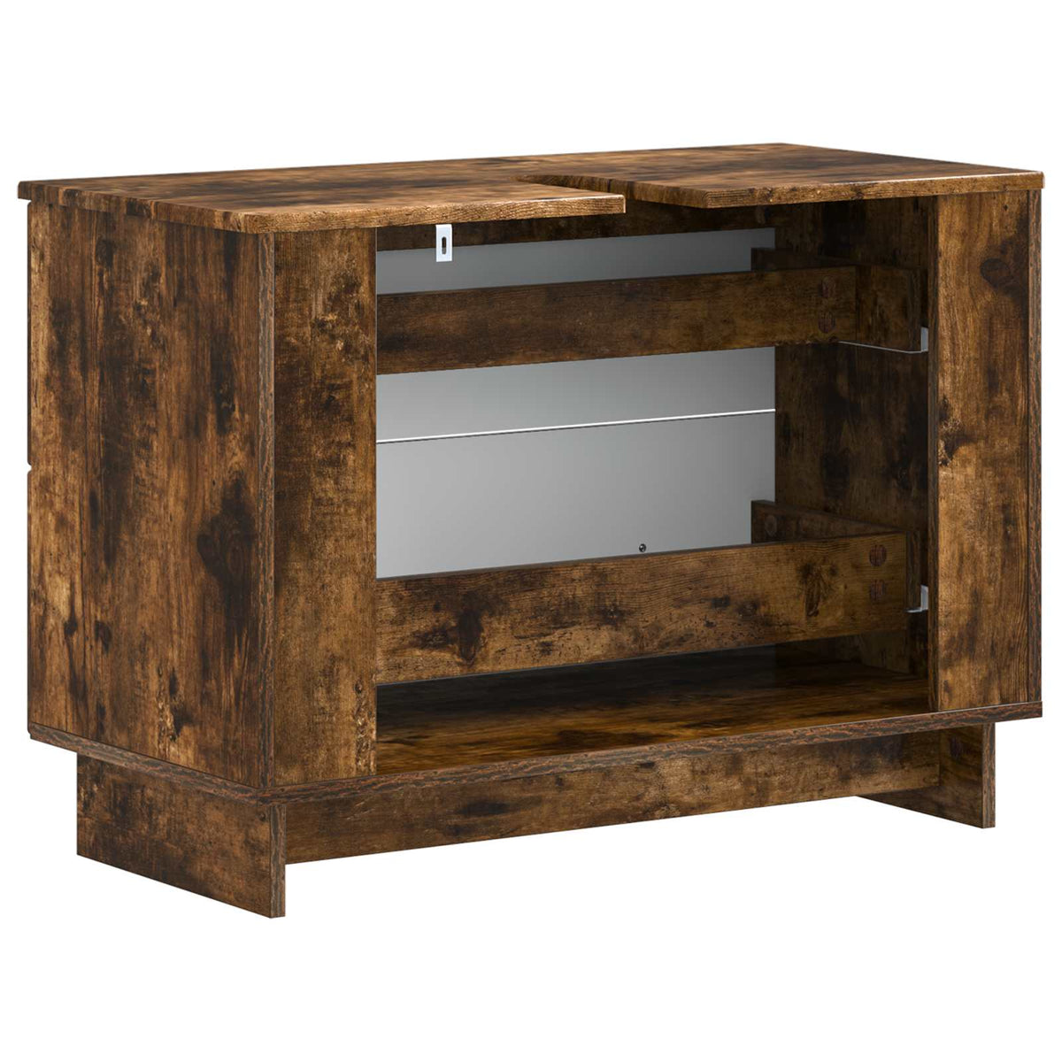 Bathroom Sink Cabinet EDE Smoked Oak 82 x 41x 59 cm