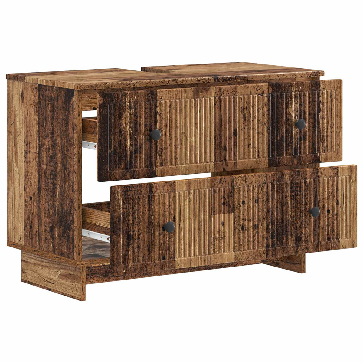 Bathroom Sink Cabinet EDE Old Wood 82 x 41x 59 cm
