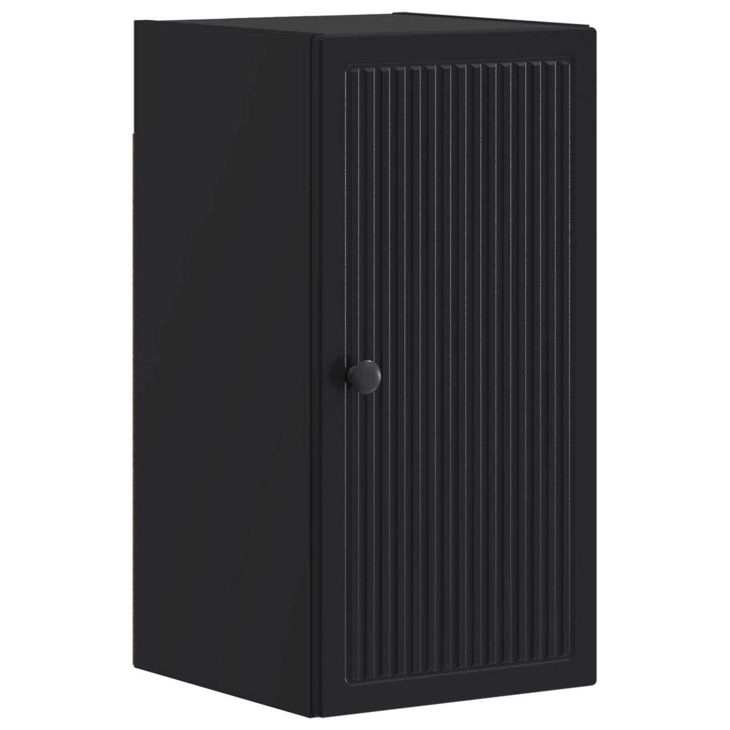 Bathroom Wall Cabinet EDE Black 30 x 31 x 59 cm Engineered Wood