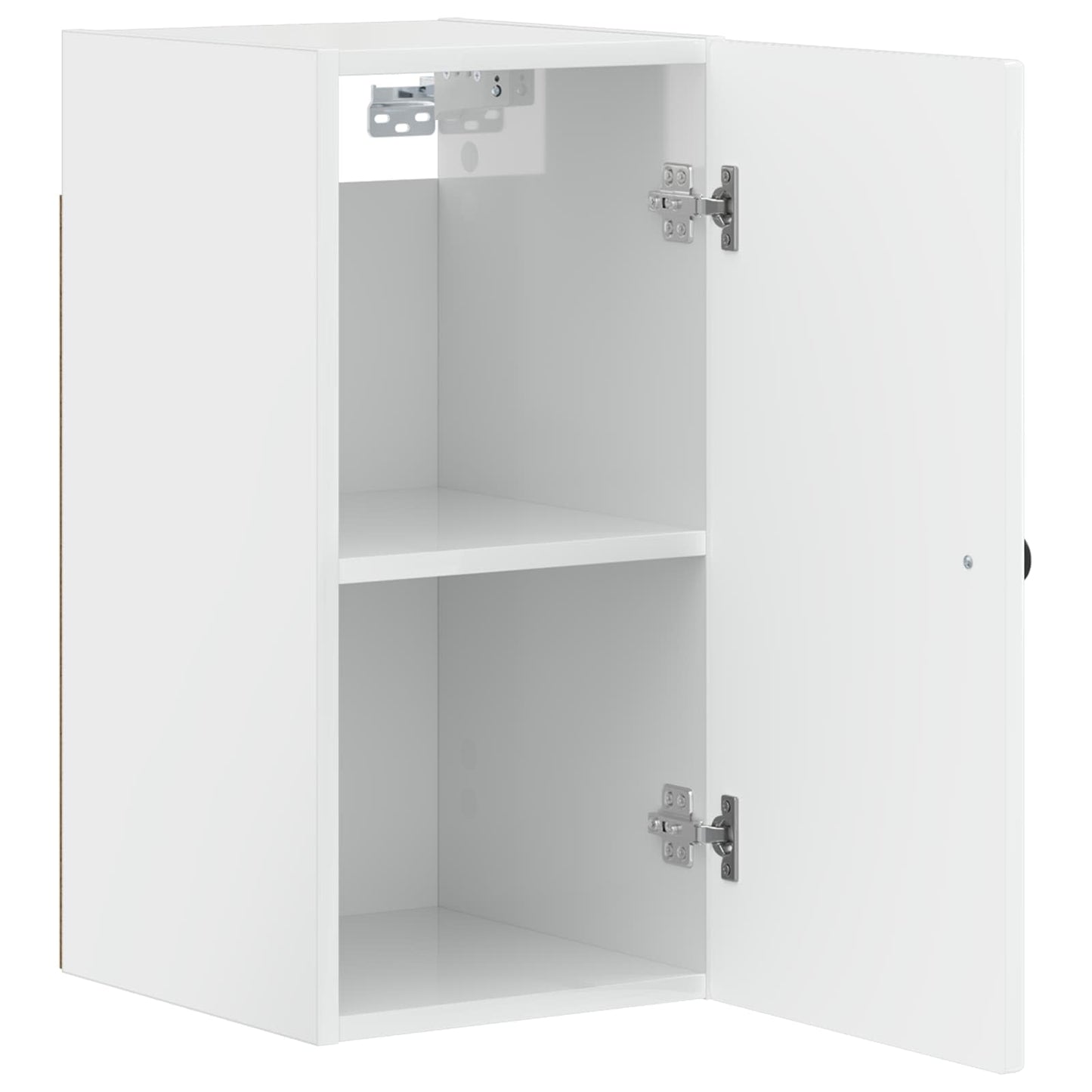 Bathroom Wall Cabinet EDE High Gloss White 30 x 31 x 59 cm